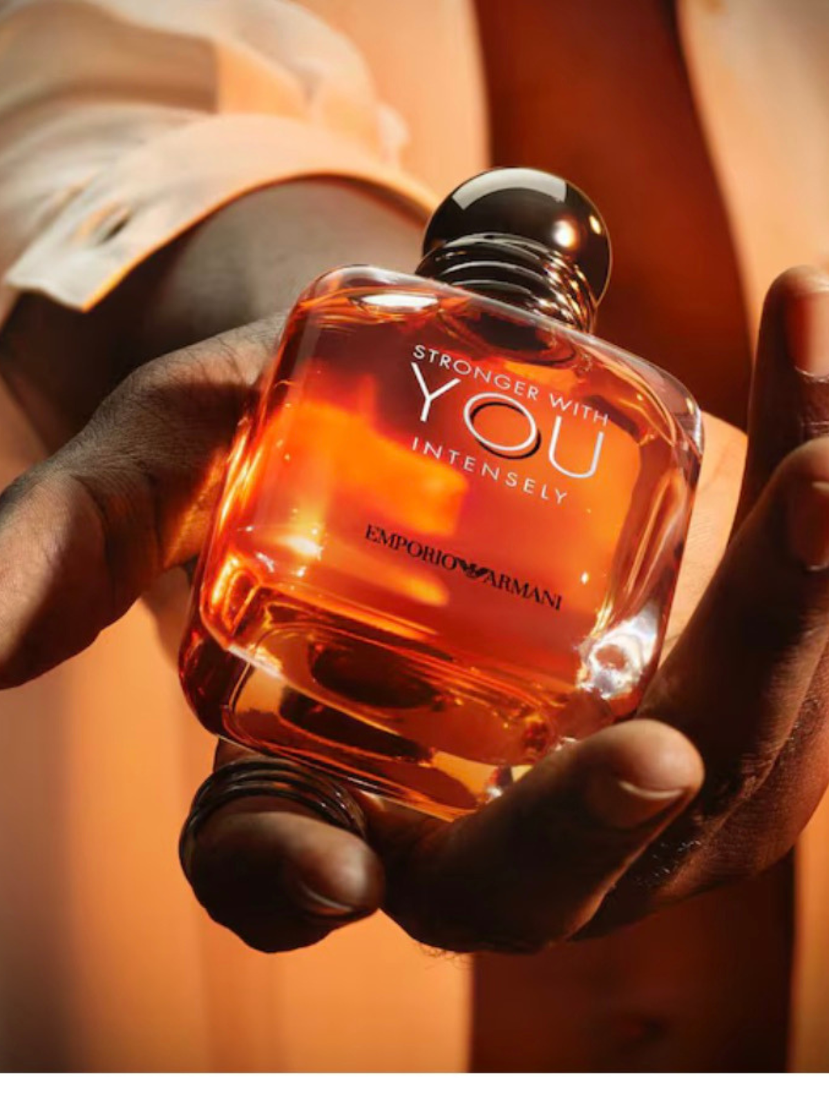 ARMANI: Stronger with You Intensely - Eau de Parfum ambrée boisée pour homme