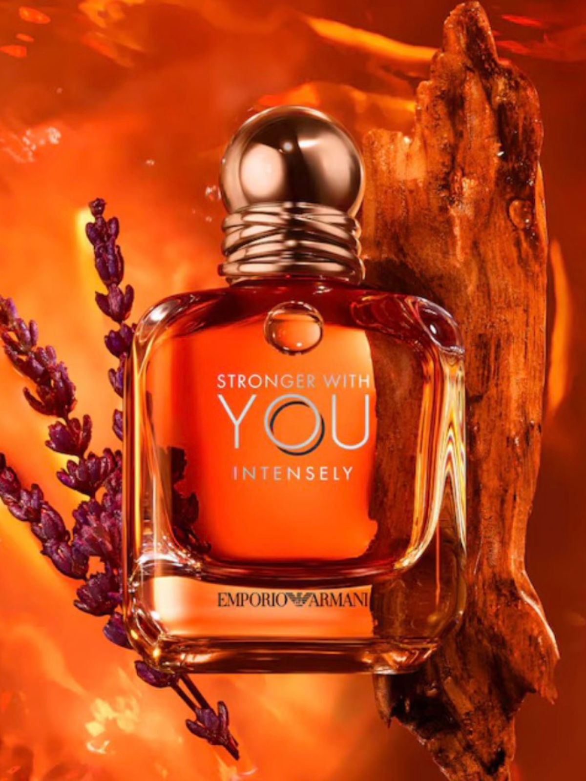 ARMANI: Stronger with You Intensely - Eau de Parfum ambrée boisée pour homme