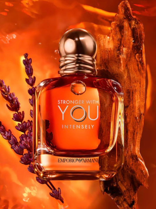ARMANI: Stronger with You Intensely - Eau de Parfum ambrée boisée pour homme